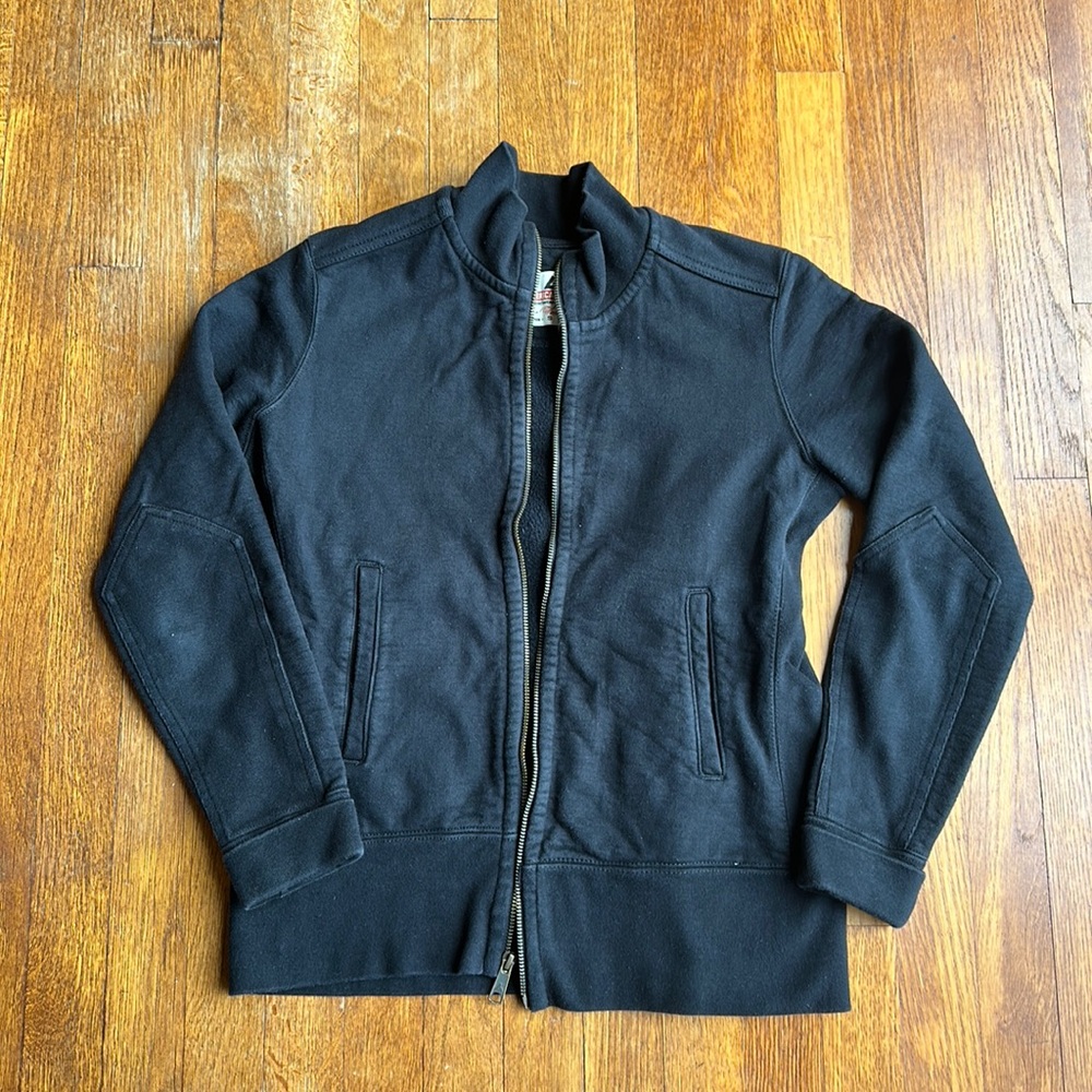 American Giant Moto Full Zip S